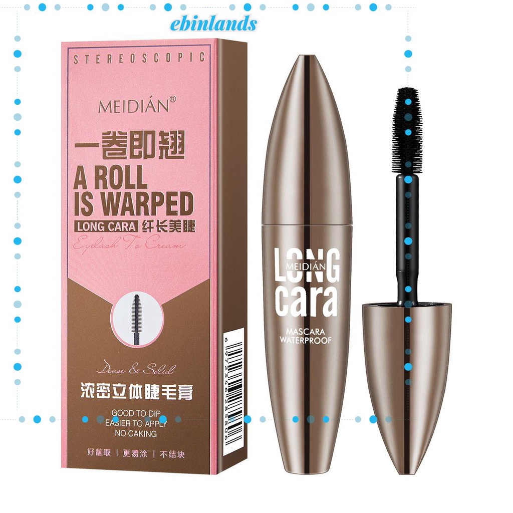 Mascara 4D Màu Đen Kháng Nước Lâu Trôi Chuốt Dài Mi