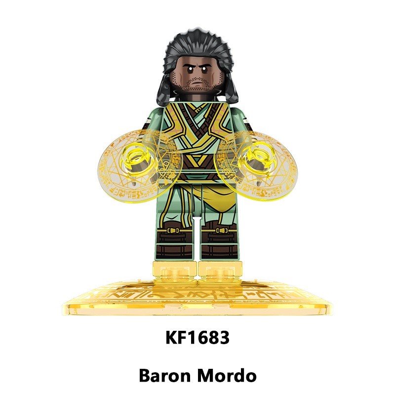 Mô Hình lego Nhân Vật Master Gu Yi Trong Phim avengers Marvel