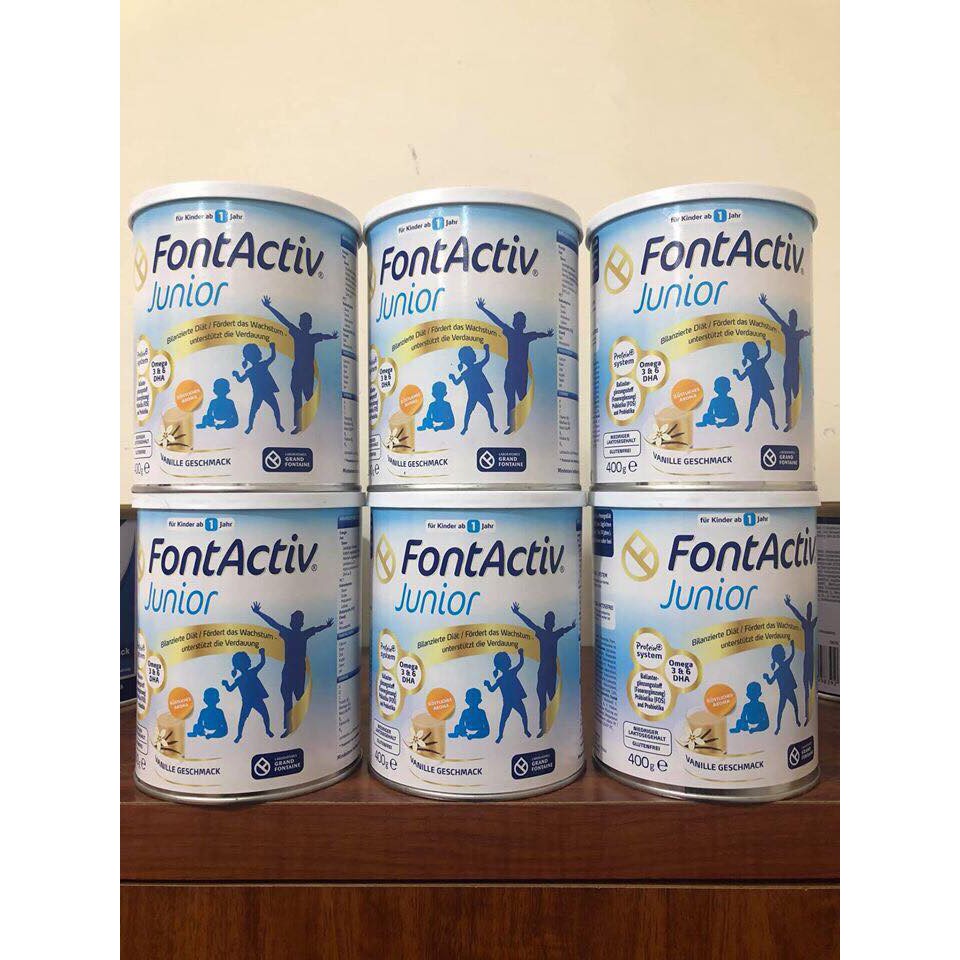 Sữa tăng chiều cao Fontactiv Junior 400gr hàng Đức