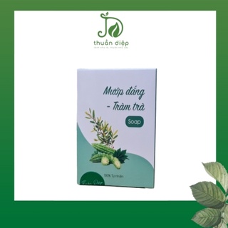 SỈ 5 CỤC XÀ BÔNG Thiên Nhiên Khổ qua/Mướp đắng Tràm trà Giảm m.ụ.n cơ thể, Sáng da 100g/cục [Handmade Soap] [Thuần Diệp]
