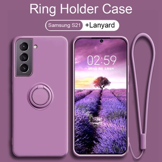 Ốp điện thoại có nhẫn đỡ xoay 360 độ chống sốc cho SAMSUNG GALAXY S21 PLUS S21 ULTRA S21FE