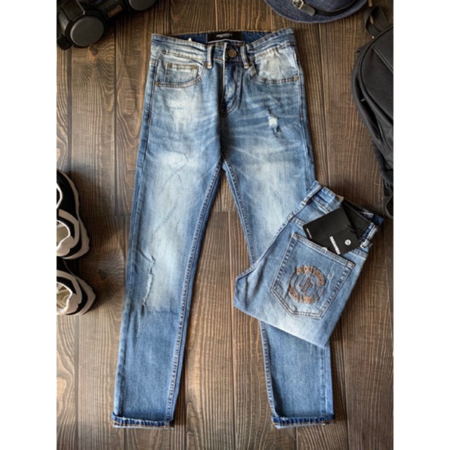 Quần jean nam ống côn hàng xuất khẩu cao cấp | BigBuy360 - bigbuy360.vn