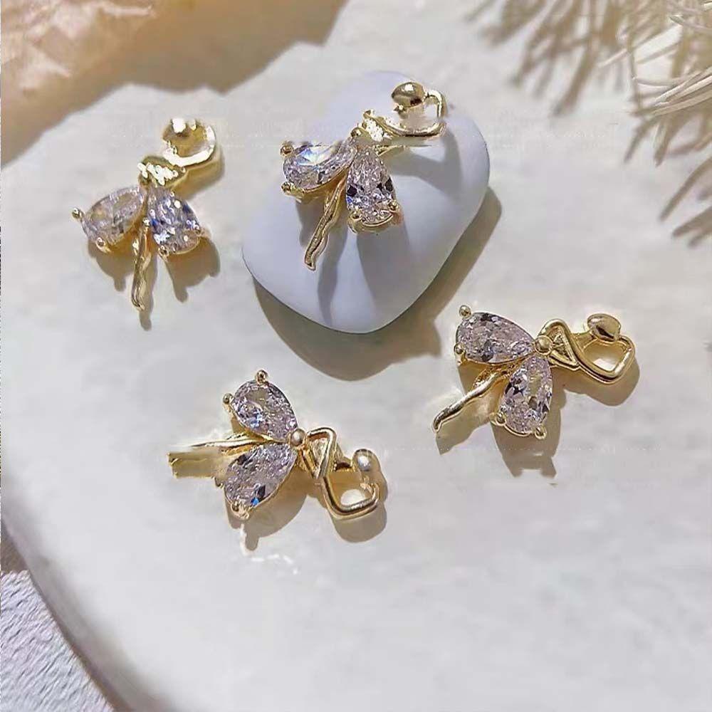 Phụ Kiện Trang Trí Móng Tay 3D DIY Sang Trọng Phong Cách Nhật Bản