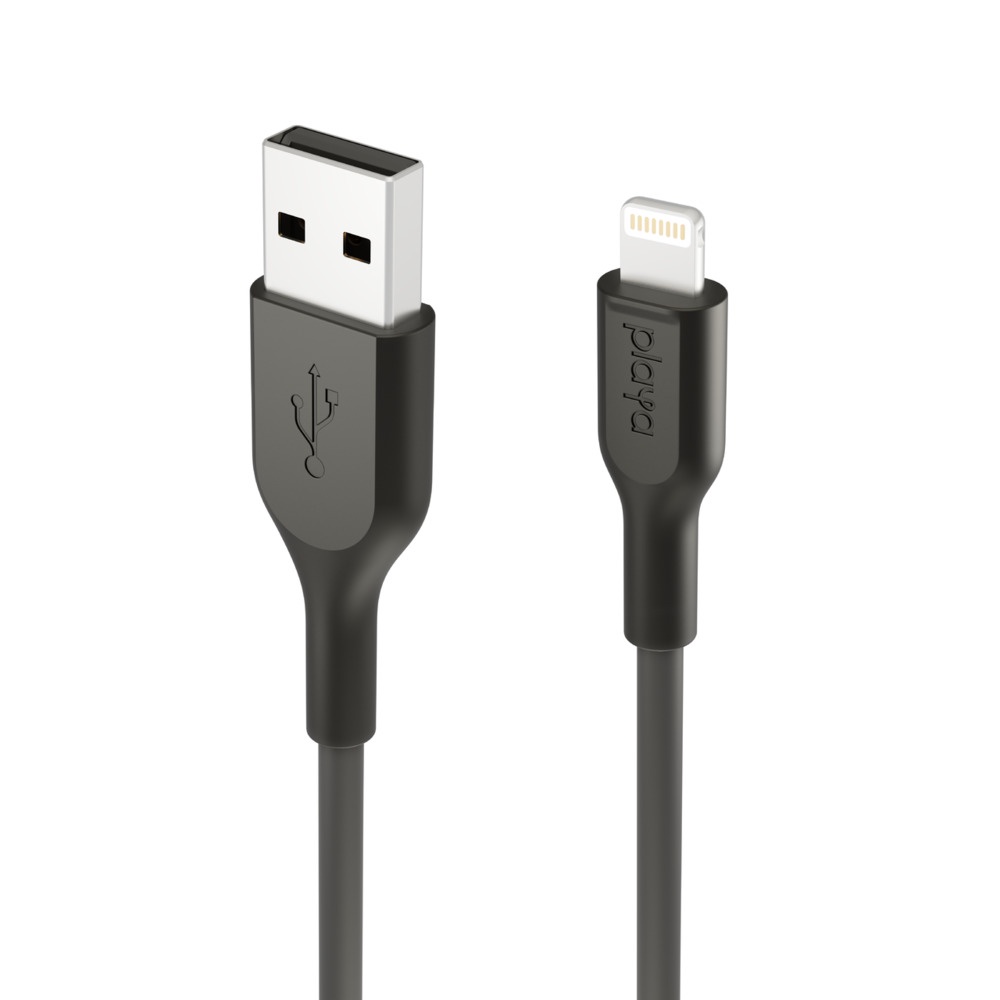 Cáp Lightning - USB A, 1 mét, vỏ nhựa PVC, công suất 12w, Playa by Belkin - Hàng chính hãng