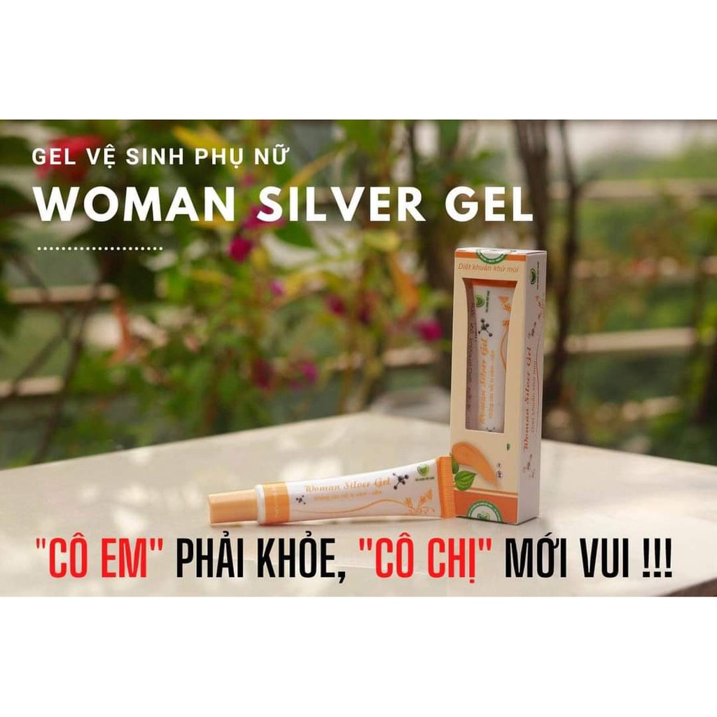[MUA 2 TẶNG 1 QUÀ] Gel vệ sinh phụ nữ từ Nano bạc 🦋 WOMAN SILVER GEL 🦋 Diệt Tận Gốc nấm, ngứa, mùi hôi | BigBuy360 - bigbuy360.vn