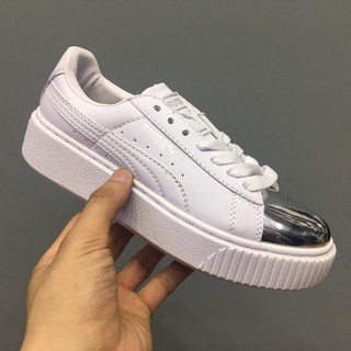 [ XẢ KHO ] - Giầy thể thao nữ pu.ma bạc