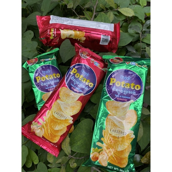 combo 5 gói Snack Potato Khoai Tây Lát VeLa