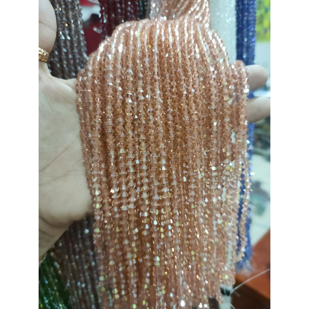 Combo 10 dây pha lê kết áo bằng đá cao cấp