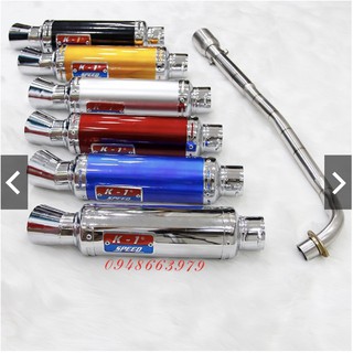 Pô K1 luôn cổ gắn cho dream,wave,future,cup,67,sirius,jupiter độ trái lớn, độ cam xăng nồi