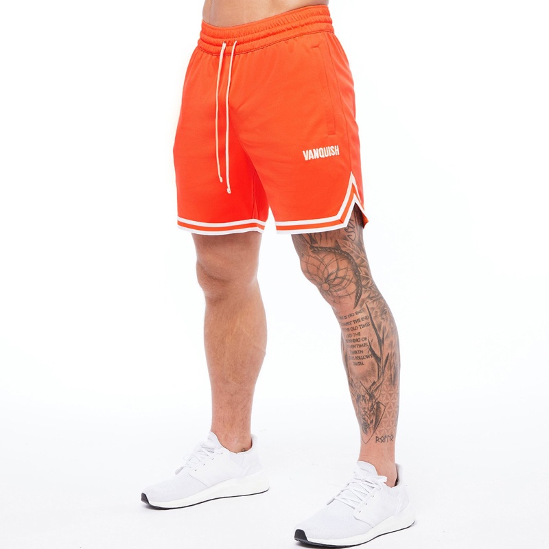 Quần Short Thể Thao Kẻ Sọc Chất Liệu Thoáng Khí Nhanh Khô Thời Trang Mùa Hè Cho Nam Size M-3XL