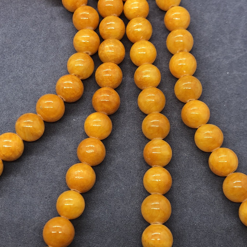 Chuỗi Hạt Đá Ngọc Bích Tròn Tự Nhiên 6-12mm Dùng Làm Vòng Tay Diy