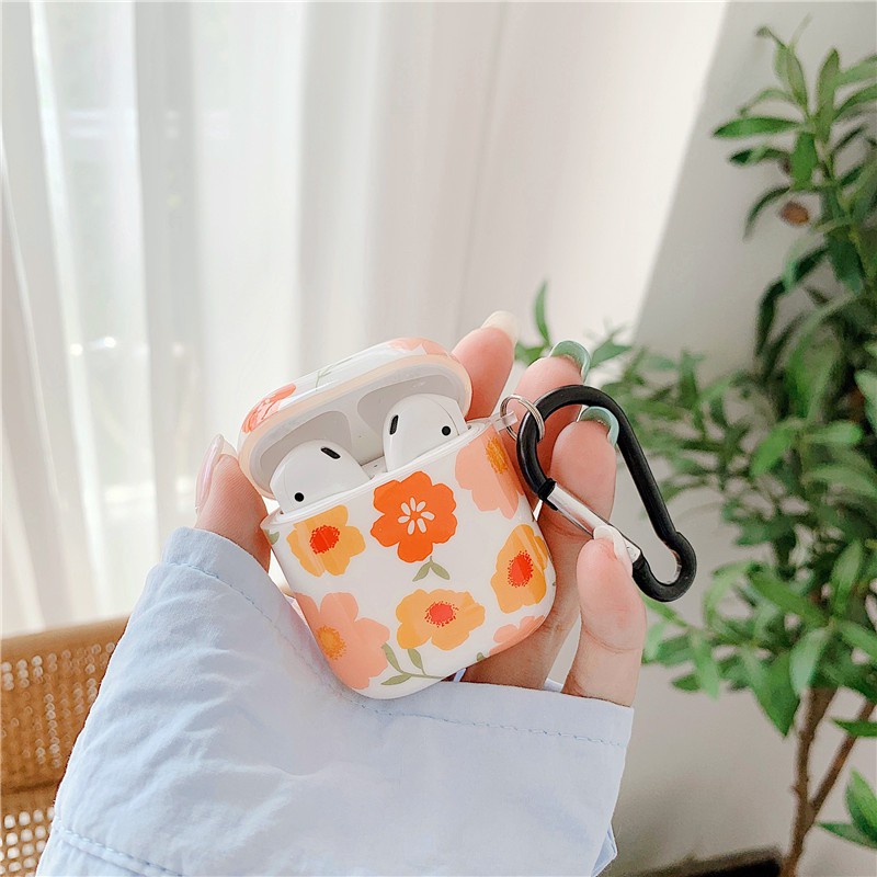 Case Airpods Họa Tiết Hoa cho AirPods 1/2/Pro - airpod case