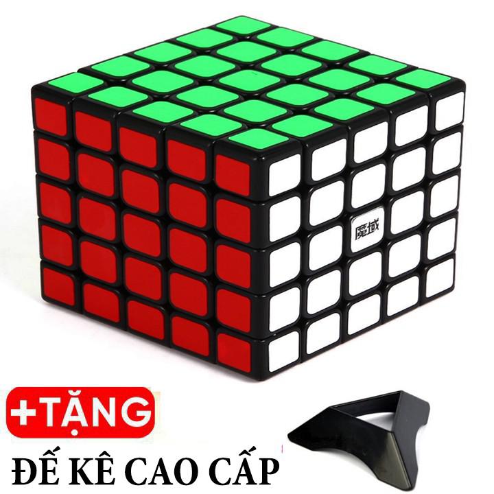 Rubik 5x5x5 Viền Đen Sticker Cao Cấp