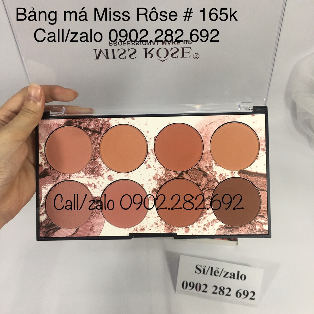 Bảng Má Miss Rôse 8 màu