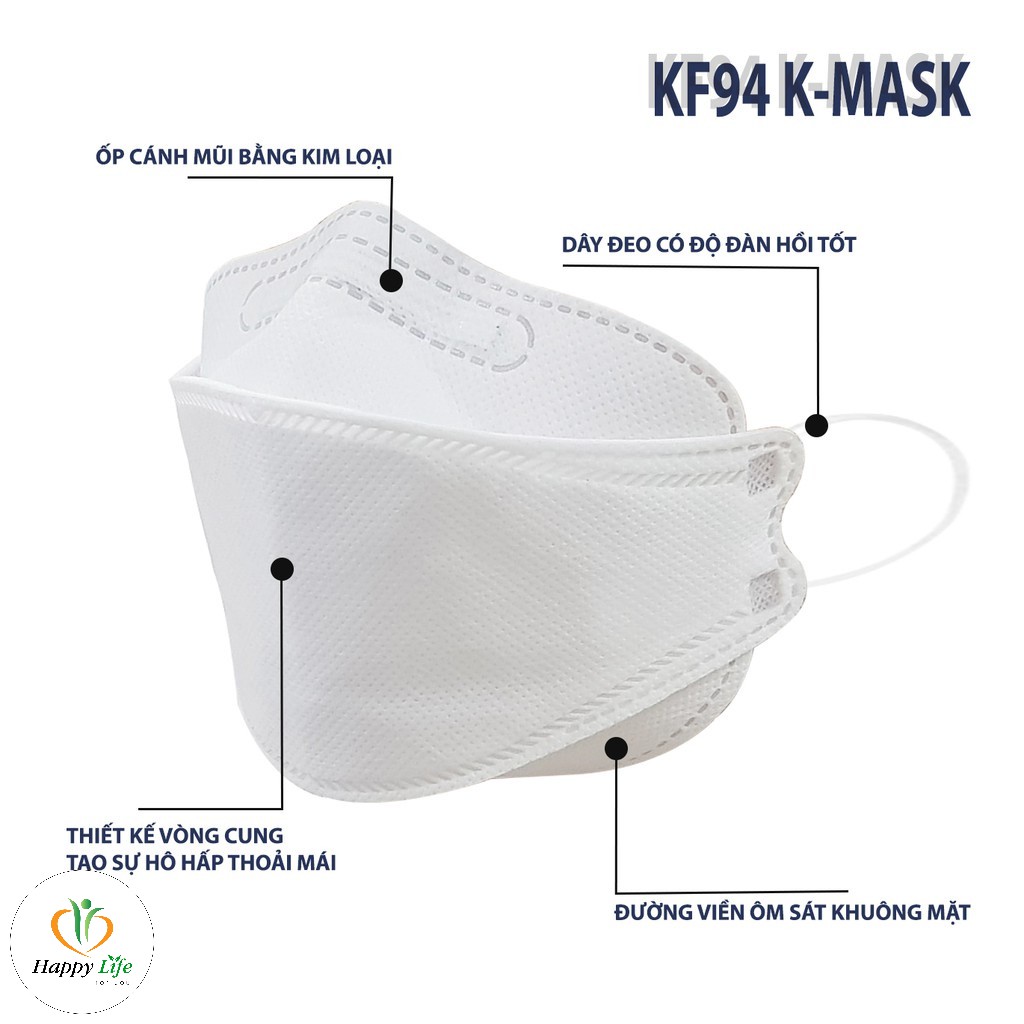 KHẨU TRANG Y TẾ TRẺ EM 4D TT MASK | Khẩu trang y tế 4 lớp xuất Hàn kháng khuẩn, kháng bụi [ 10 cái / túi ]