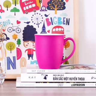 Ly gốm uống trà nhiều màu | Tách cà phê có quai - Multicolor Ceramic Cup