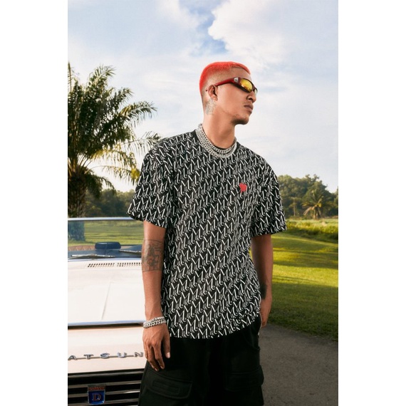 Áo phông nam MIKENCO Monogram 2 tshirt