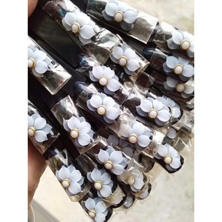 Set charm nhị gắn hoa cúc Ruby