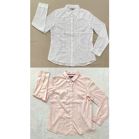 (SM144) Áo sơ mi tay dài Nino.maxx (Size M, XL/ Dơ nhẹ) - Thanh lý vnxk