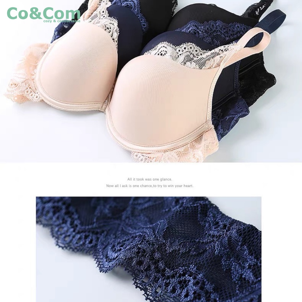 [Mã INCU50 giảm 50k đơn 250k] Bộ Đồ Lót Nữ Cao Cấp Co&Com BAN1618 Có Gọng, Đệm Mút 1,5 Phân Nâng Ngực | BigBuy360 - bigbuy360.vn