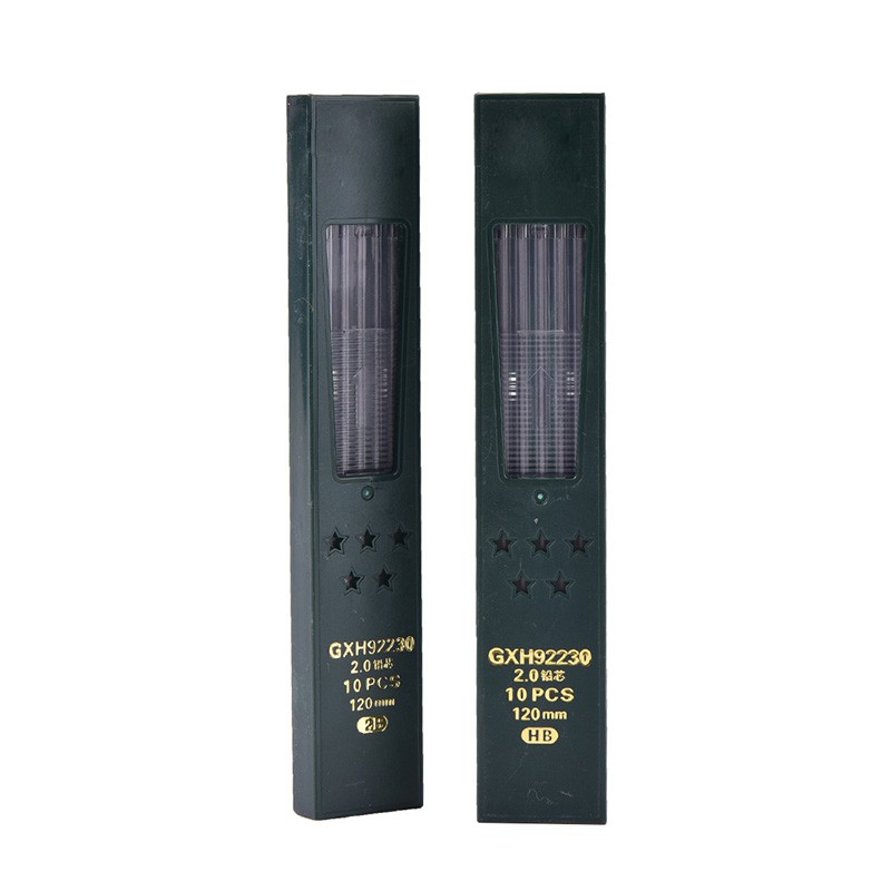 Hộp 10 Ruột Thay Thế Cho Bút Chì Hb / 2b Ngòi 2.0mm | BigBuy360 - bigbuy360.vn