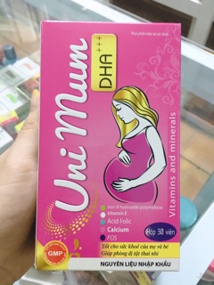 Uni Mum-bổ sung DHA,Sắt,Vitamin...cho bà bầu