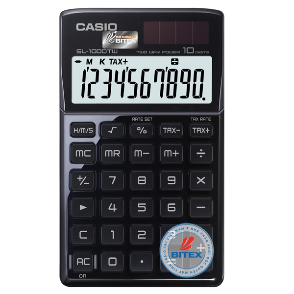 Máy Tính Văn Phòng Casio SL-1000TW-BK