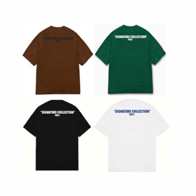 Basic tee Áo thun nam nữ Form rộng