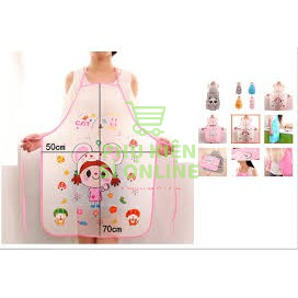 Tạp Dề Chống Nước Họa Tiết Dễ Thương Store4girls