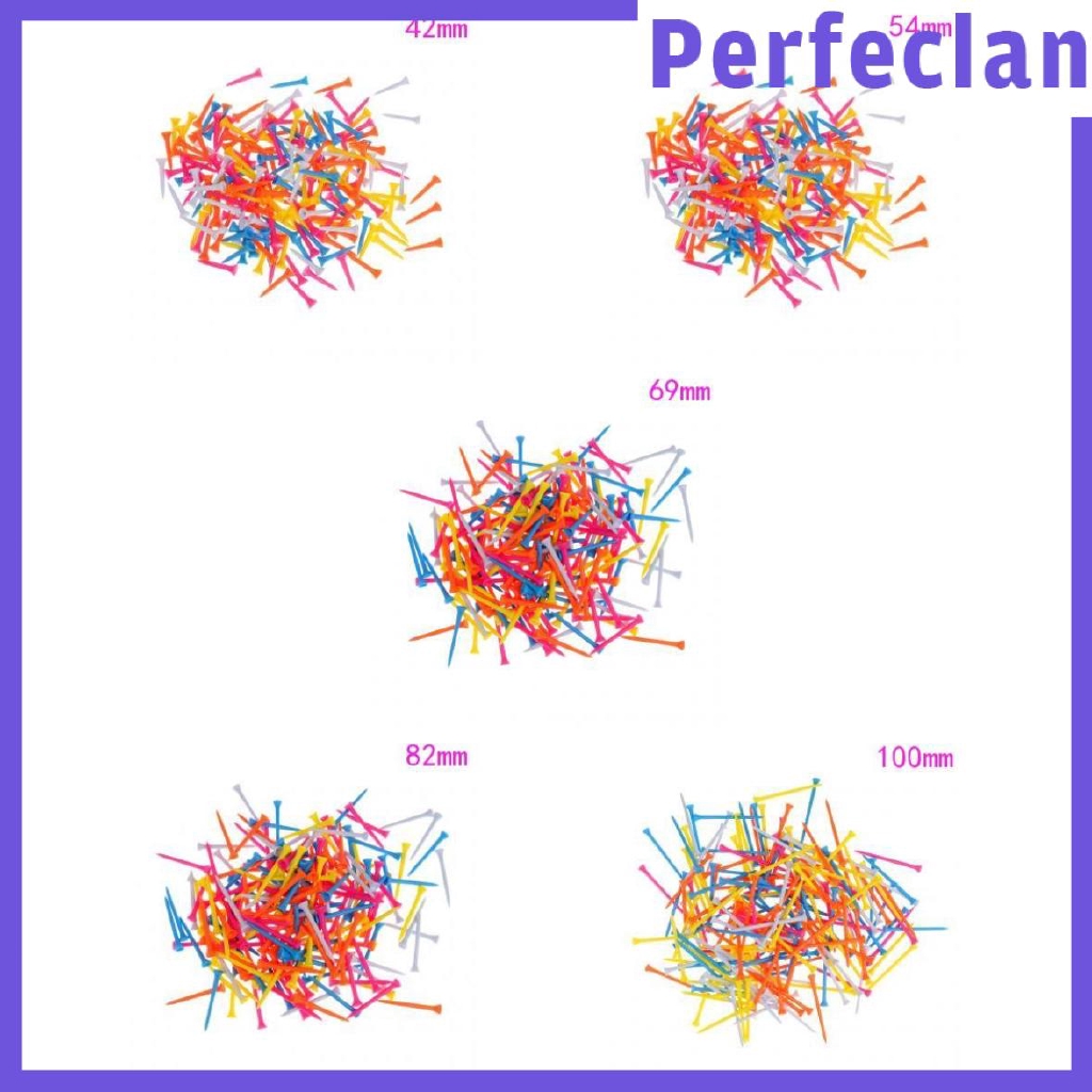 Set 200 Tee Golf Chuyên Nghiệp 42 / 54 / 69 / 82 / 100mm