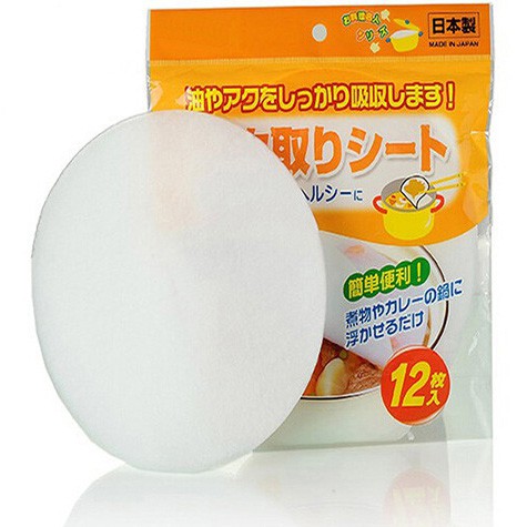 Giấy Thấm Hút Dầu Mỡ Thức Ăn - Gói 12 Tờ - Hàng Cao Cấp