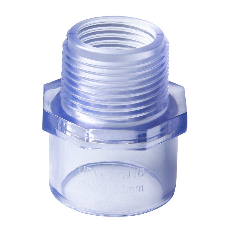 Đầu Nối Ống Nước Trong Suốt 1 / 2 "- 2"