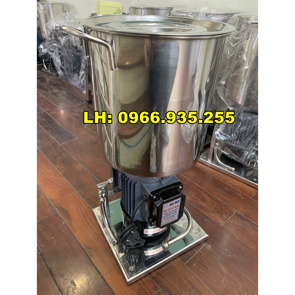 Máy xay đậu sên nhân loại 2- 3kg/mẻ nồi Inox siêu lớn