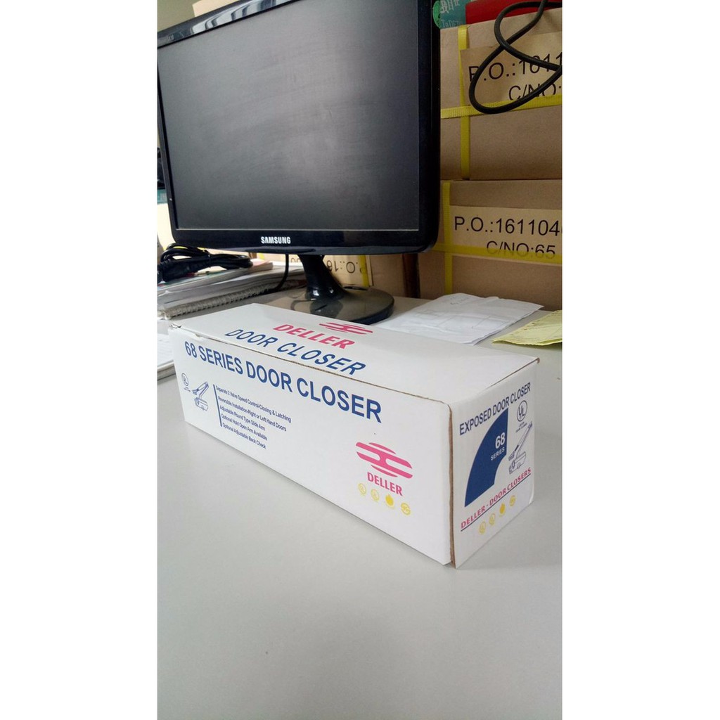 Tay co thủy lực Deller D681, tay đẩy hơi, cùi chỏ tự động - Deller 681