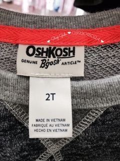 Áo thu đông Gap & Oshkosh FORM TO