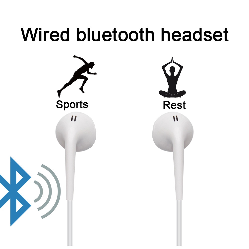 Tai Nghe Bluetooth Không Dây Đeo Cổ Có Mic Cho Iphone Xiaomi Huawei