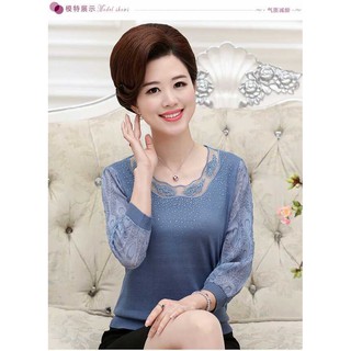 Áo thu đông cho phụ nữ trung niên ( hàng cao cấp)