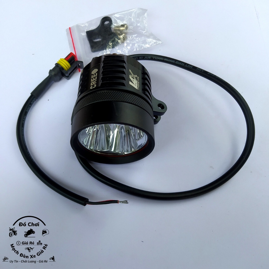 Đèn trợ sáng l4x siêu sáng cao cấp bi cầu mini giá rẻ ảnh thật