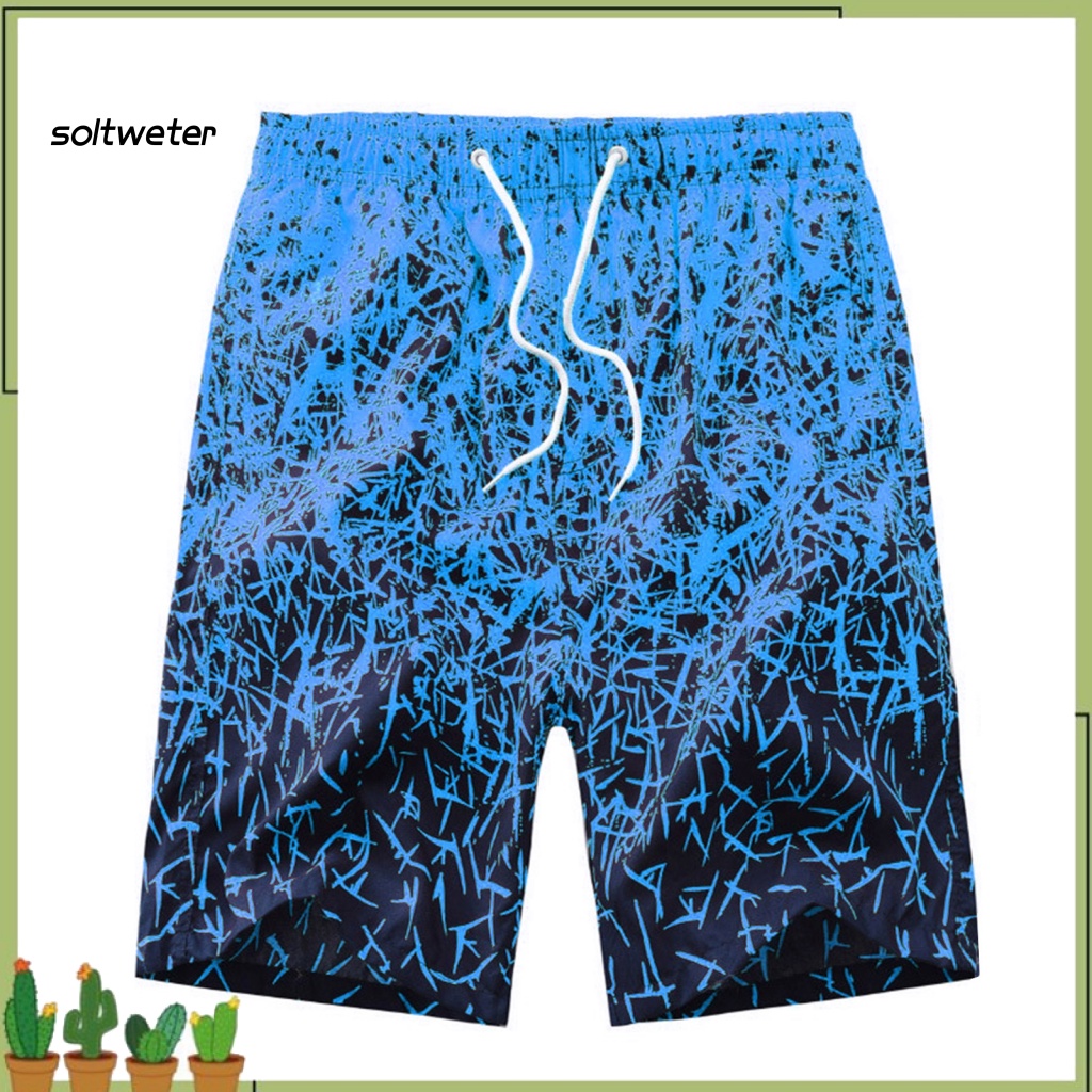 Quần Bơi Ngắn Nhanh Khô Thời Trang Cho Nam