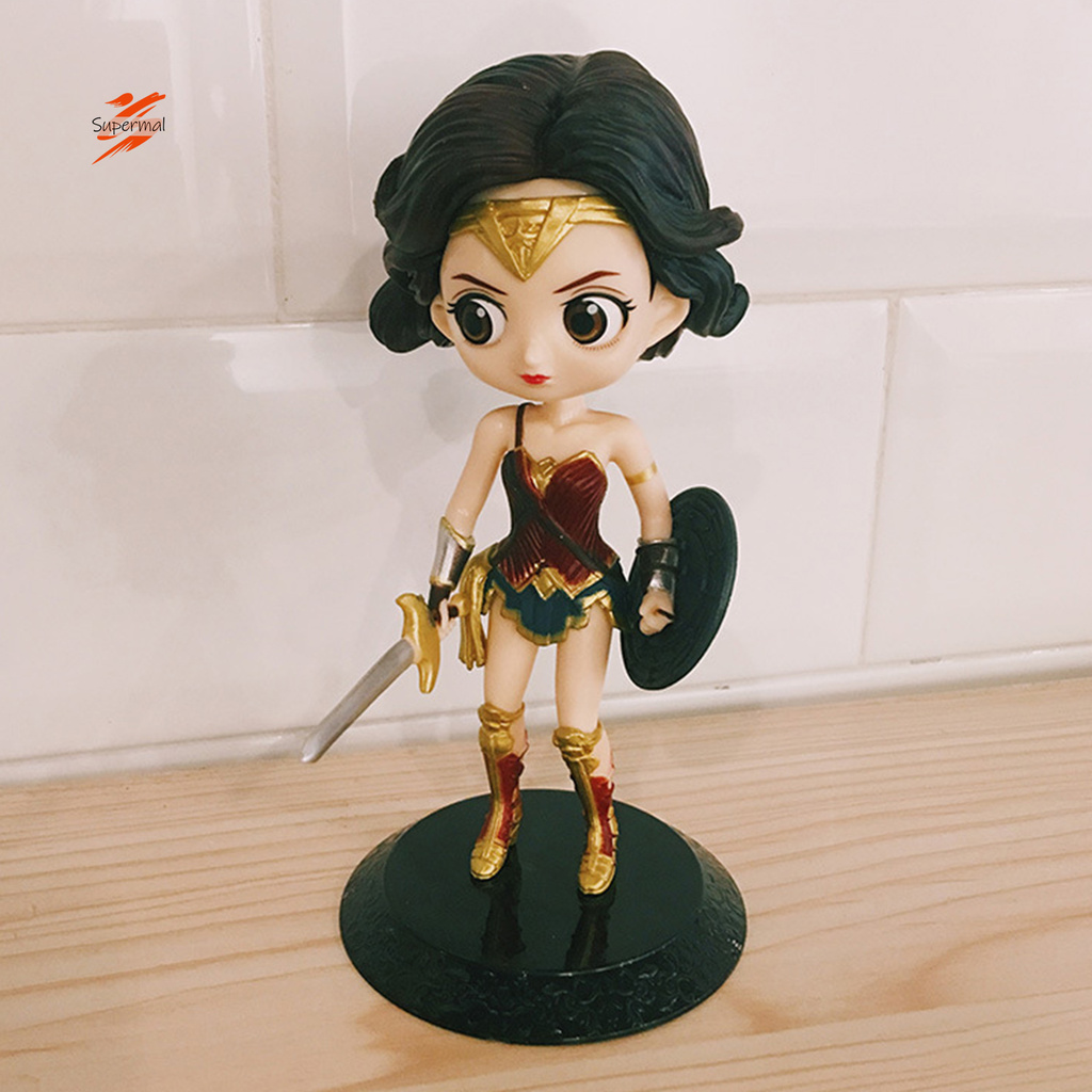 Mô Hình Đồ Chơi Wonder Woman Dễ Thương Trang Trí Xe Hơi
