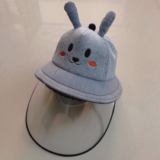 Nón Chống Dịch Thỏ Xám