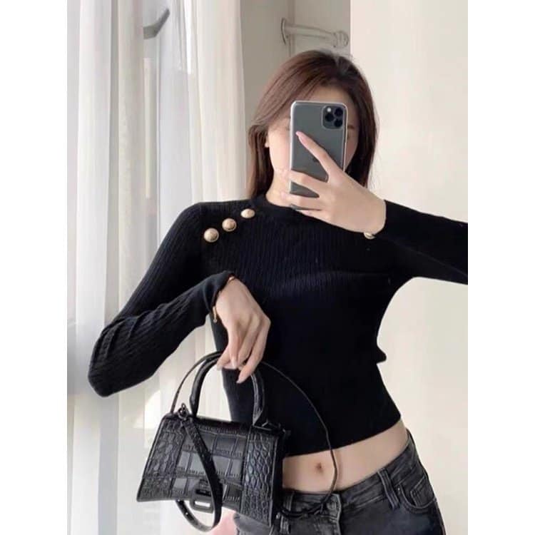 (Bản đẹp) Túi đeo chéo nữ có quai xách khóa chữ B thiết kế độc lạ, cá tính CV67