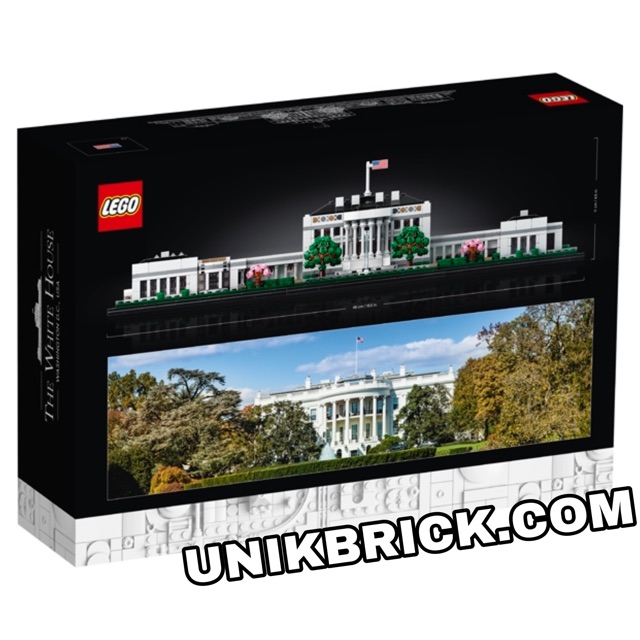 [CÓ HÀNG] Lego UNIK BRICK 21054 The White House Nhà trắng trong Architecture Kiến trúc chính hãng (như hình).