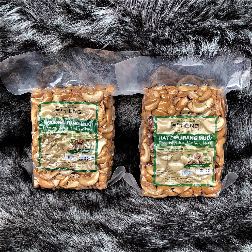 1Kg Hạt Điều Rang Muối Bể Không Vỏ Lụa S'Tiêng Hút Chân Không | BigBuy360 - bigbuy360.vn