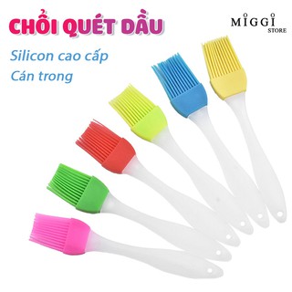 Cọ Silicon Phết Dầu Làm Bánh Tiện Dụng - Chổi quét dầu mỡ, nước sốt - Cán trong