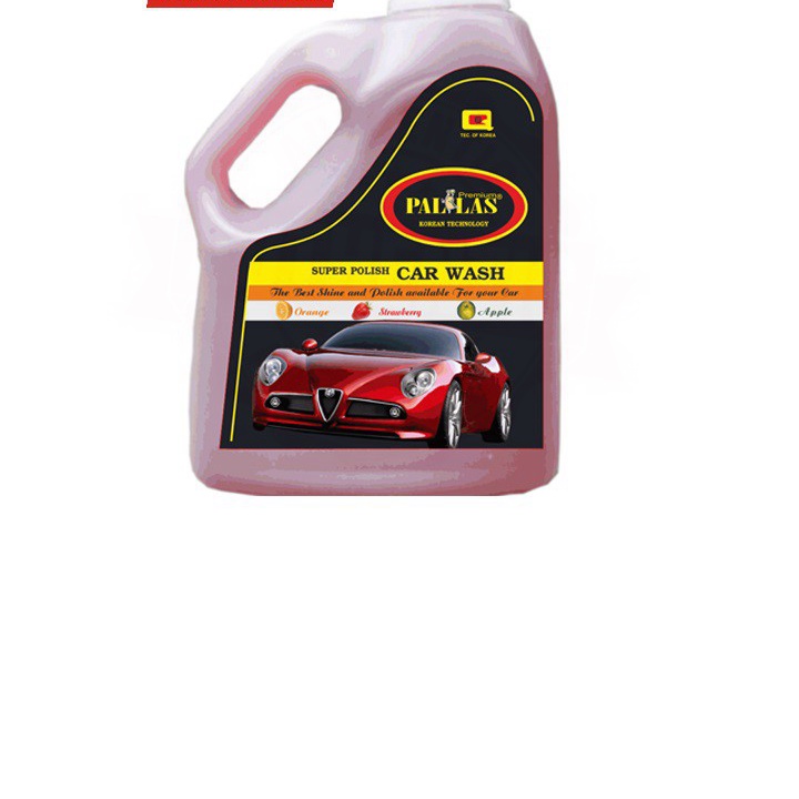 (Chai chiết) Dung dịch nước rửa xe siêu bóng Pallas wax Super Polish/1.5l