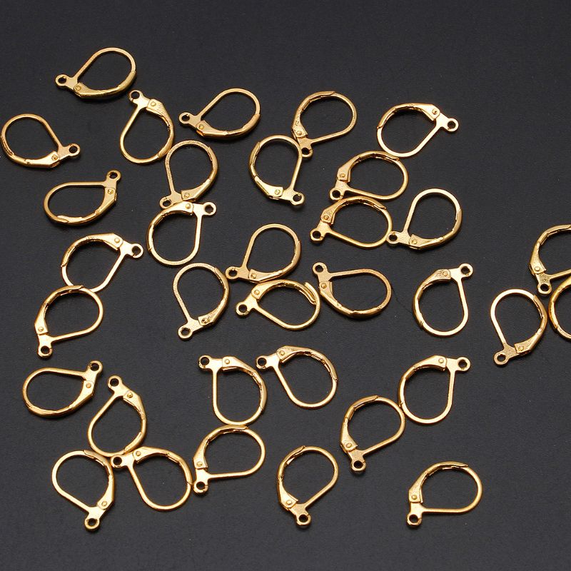 Set 50 móc khoá gài kiểu pháp dùng làm trang sức bông tai thủ công DIY