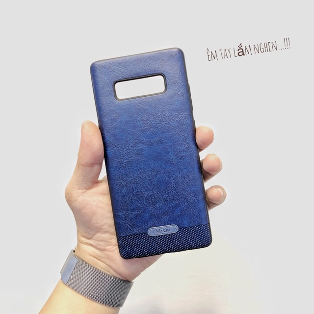 Ốp silicon dẻo Note 8 bọc da TPU êm ái- Ốp lưng Note 8 silicon dẻo bọc da
