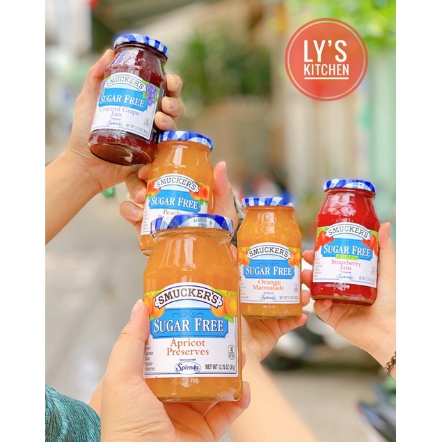 MỨT TRÁI CÂY KHÔNG ĐƯỜNG SMUCKERS 361G CHÍNH HÃNG - 9529