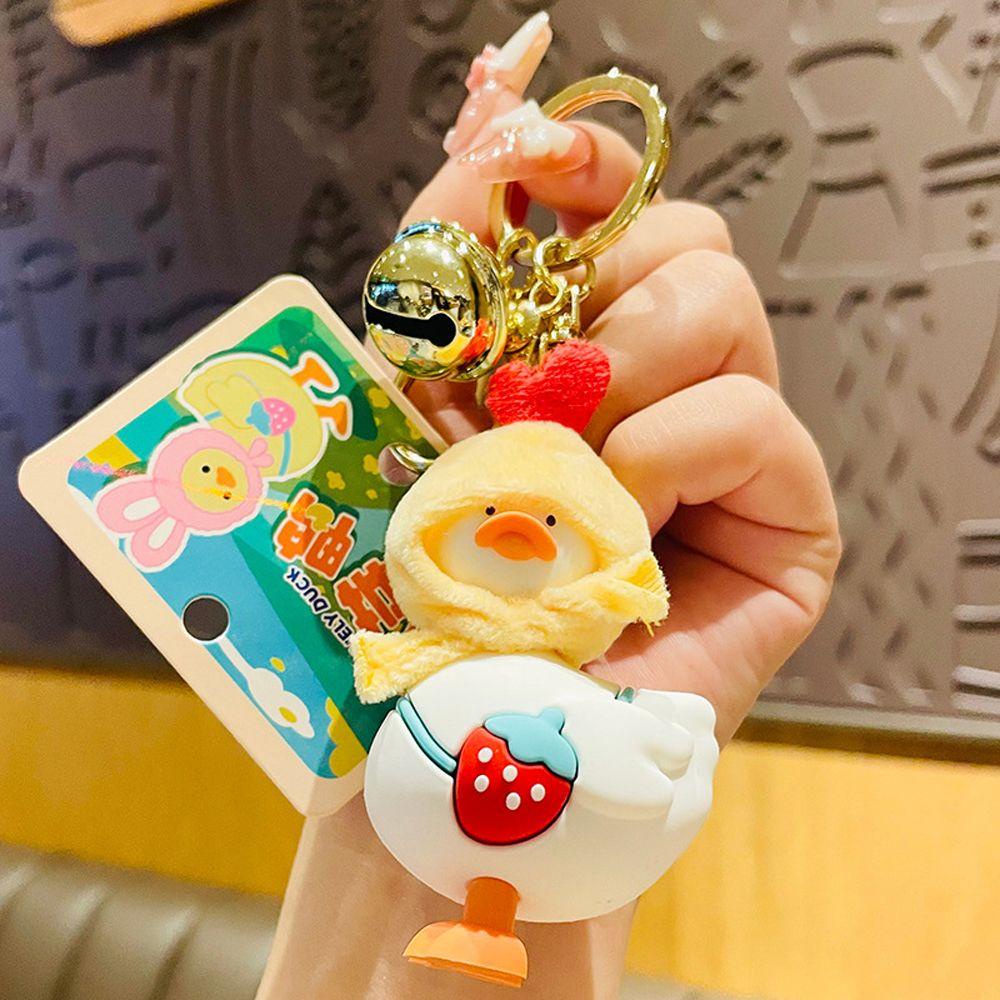 Móc Khóa Hình Chú Vịt Dễ Thương